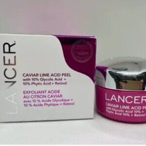 NIB Lancer Caviar Lime Acid Peel 10% glycolic acid + phytic acid + retinol 50ml